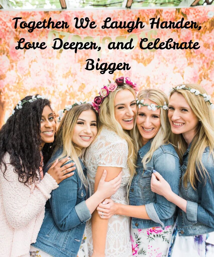 bridal-shower-captions-for-group-photos