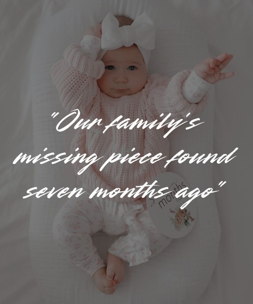 family-love-7-month-baby-captions