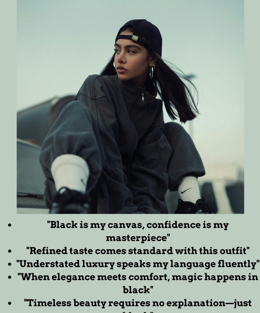classy-and-elegant-all-black-outfit-captions